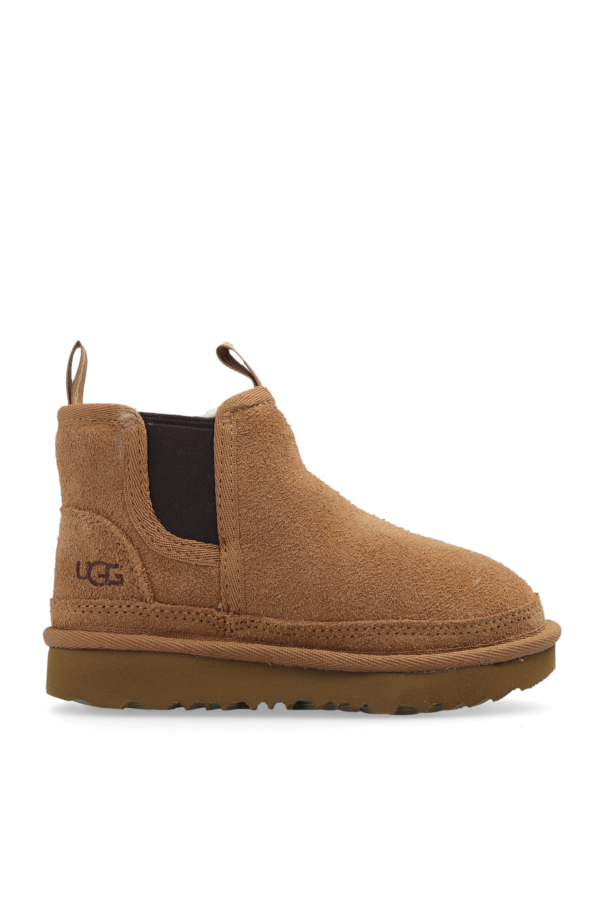 Brown 'Neumel' snow boots UGG Kids - UGG Kids Bailey Bow II ankle